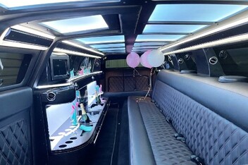 Evansville Limousine Interior